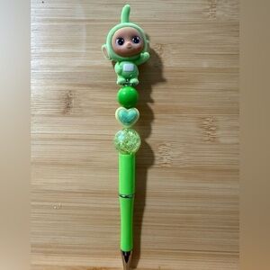 Teletubbies Dipsy beaded pen